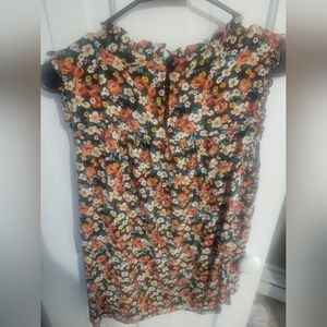 Sleeveless Floral Top